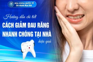 giảm đau răng tại nhà