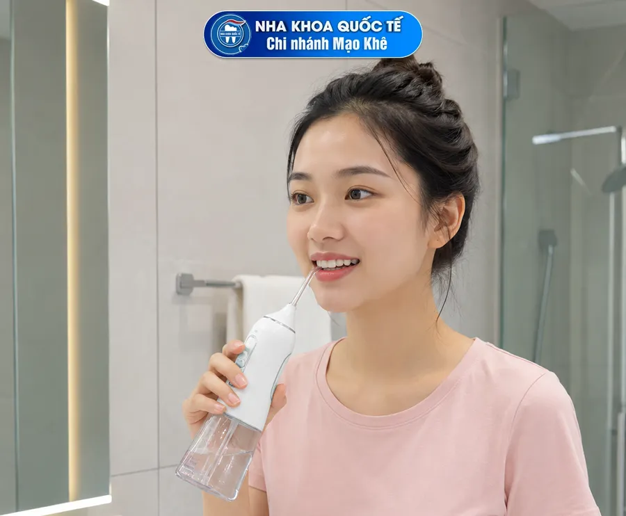 sử dụng tăm nước