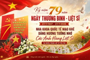 kỉ niệm 79 năm ngày thương binh liệt sỹ